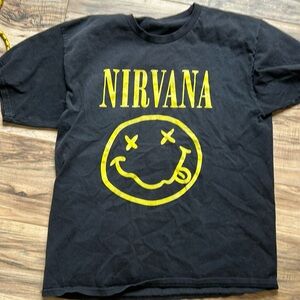 Classic Nirvana Smiley T-shirt